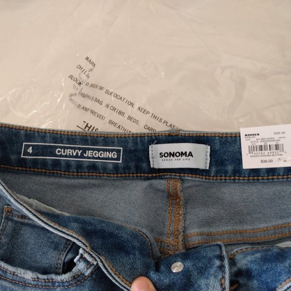 Sonoma High Rise Curvy Jegging - Picture 6 of 6